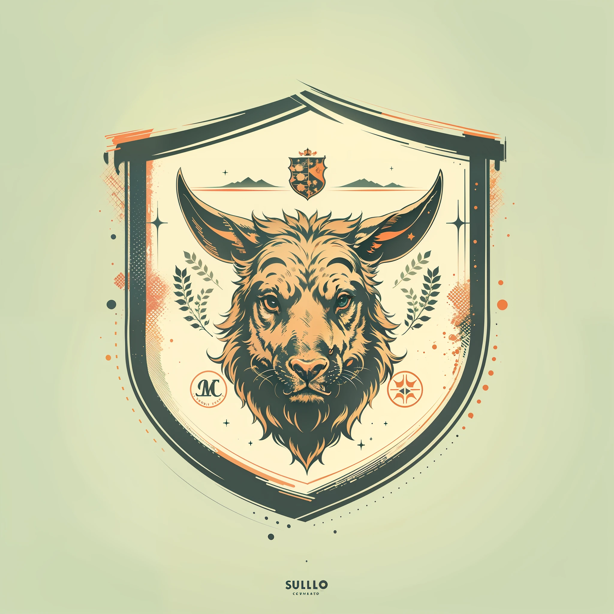 Escudo medieval solido, minimalista,Camiseta, logotipo,sobre fondo blanco,como logotipo de camiseta en el estilo de art,logo panceta de cerdo