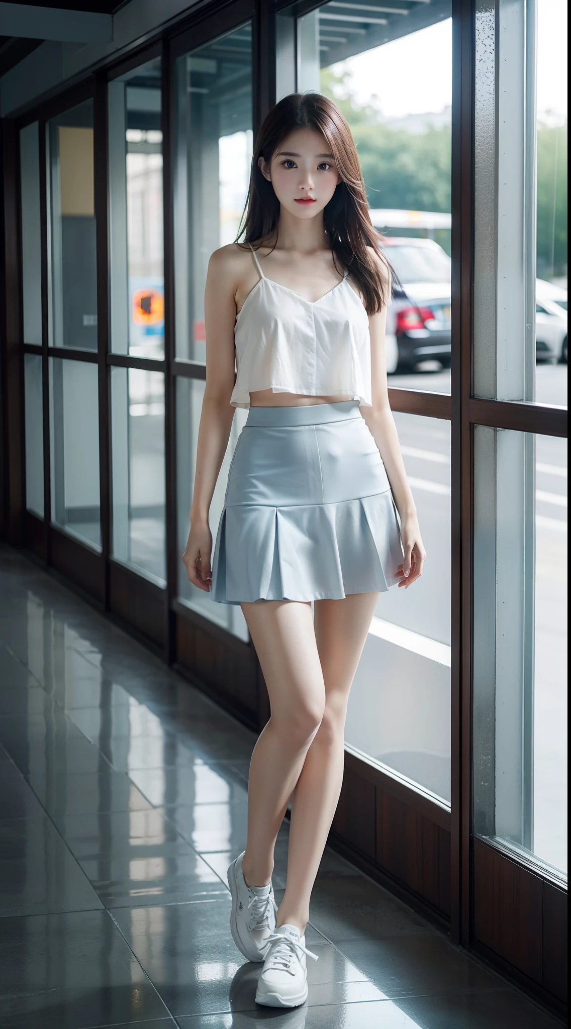 Splitting characters is prohibited,(Full body shot:2),(1girll:1.5), Must show your face, (anatomy correct:1.3), (Dance on top of a mountain:1.1),The breath of nature, (Lolita skirt:1.5),(Polished pointed toe heels:1.2),(lacepantyhose:2), Keep your feet off the ground,(In pink|amarelo|blue colors|green color|red colour|white colors|black in color|purpleish color|greys|Beige|Flesh-colored), (Thick thighs:1.2), (gigantic hip:1.2), (huge boob:1.5), (Slim waist:1.2),(Strong and stout muscles:1.5),(Accurate and perfect face:1.3),(Skin reflection:2),(gloss on the skin:2),A shallow laugh, Complex and diverse backgrounds,Strangling effect,hyper HD, Ray traching, reflective light,structurally correct, Award-Awarded, high detal, lightand shade contrast, Face lighting,cinmatic lighting, tmasterpiece, super detailing, high high quality, high detal, best qualityer, 16k