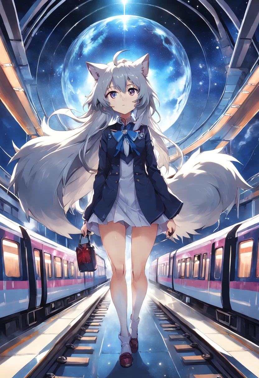 Honkai Star Dome Railway Silver Wolf