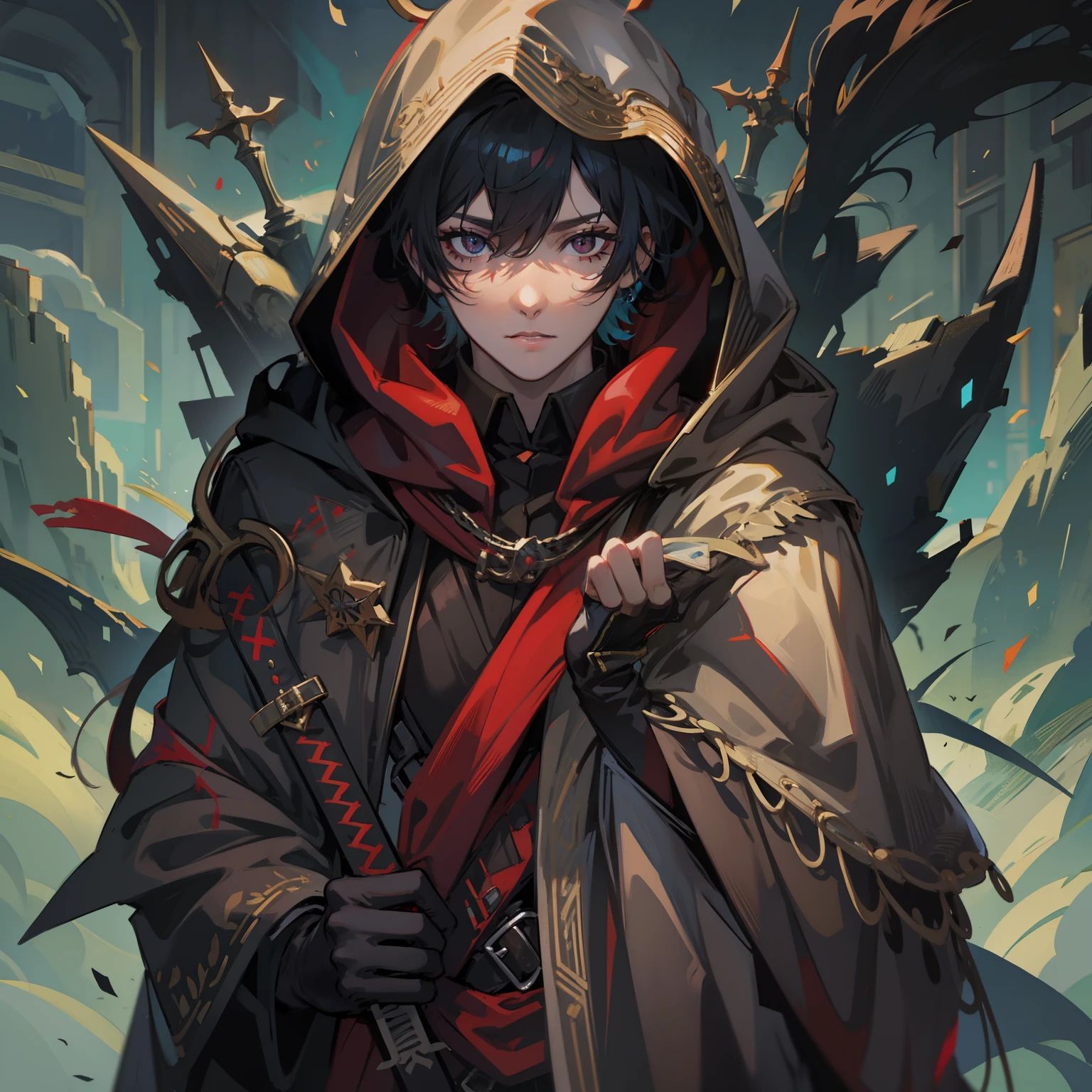 crimson eye