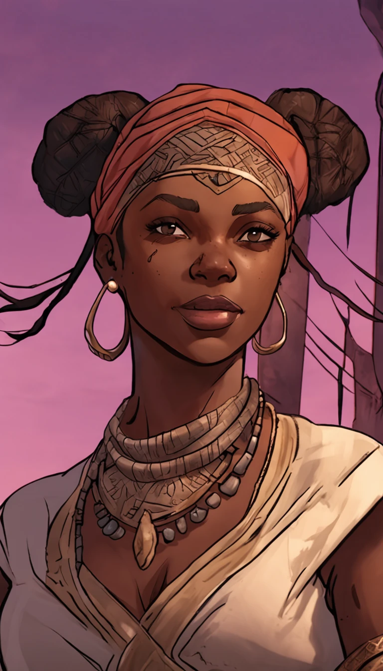 anime art style, styalized, Elders scrolls Video Game Series, Redguard woman, african american woman, dynamic pose, action pose, tight body, hentai art, big boobs, placed in elder scrolls world