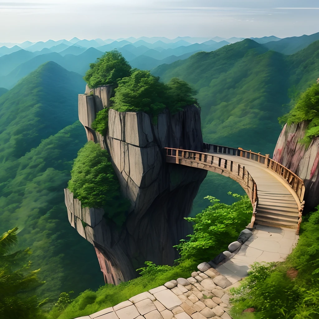 Landscape architecture，Wuyi Mountain