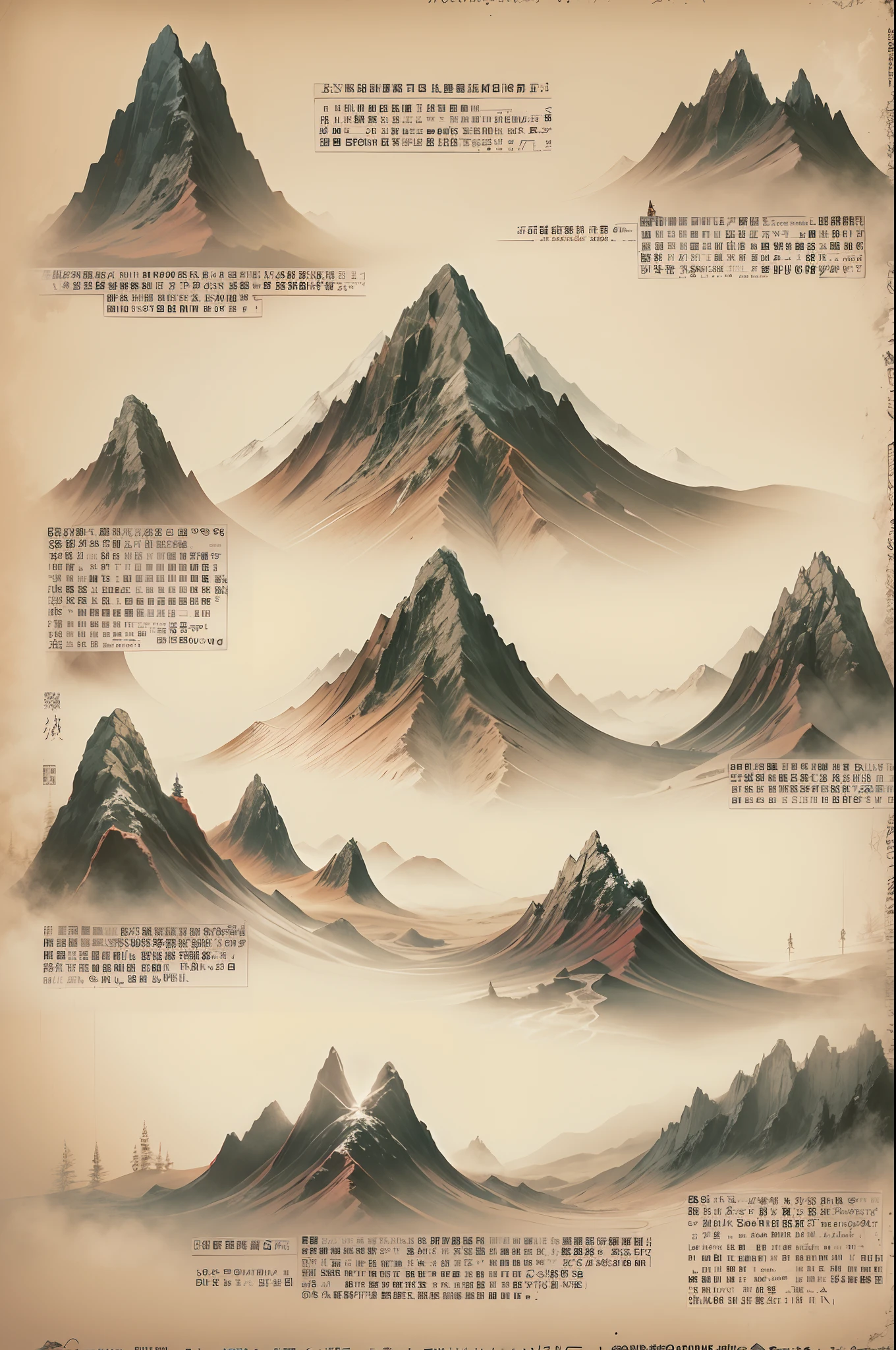 darkly,Solitude,Suffocating,paths,Far Mountain,Realistis,Depressive,超高分辨率