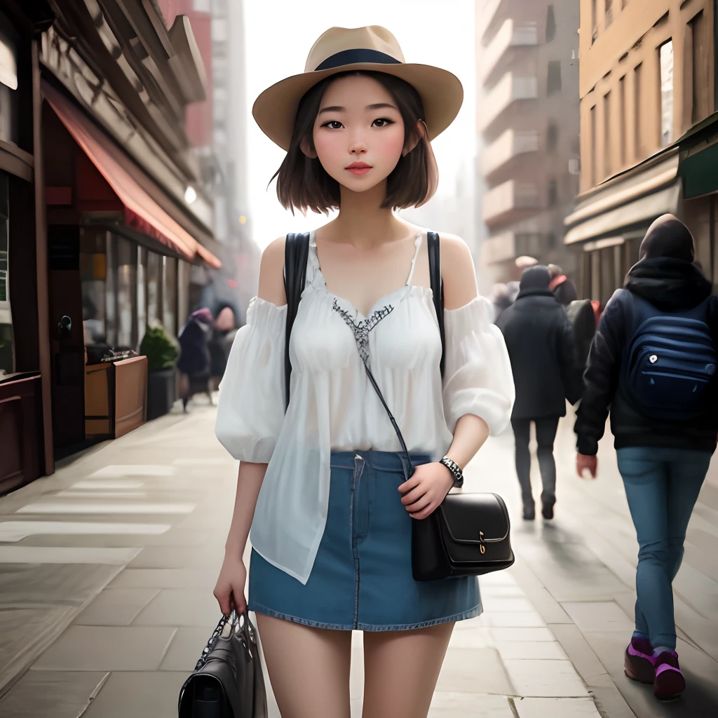 girl on the street