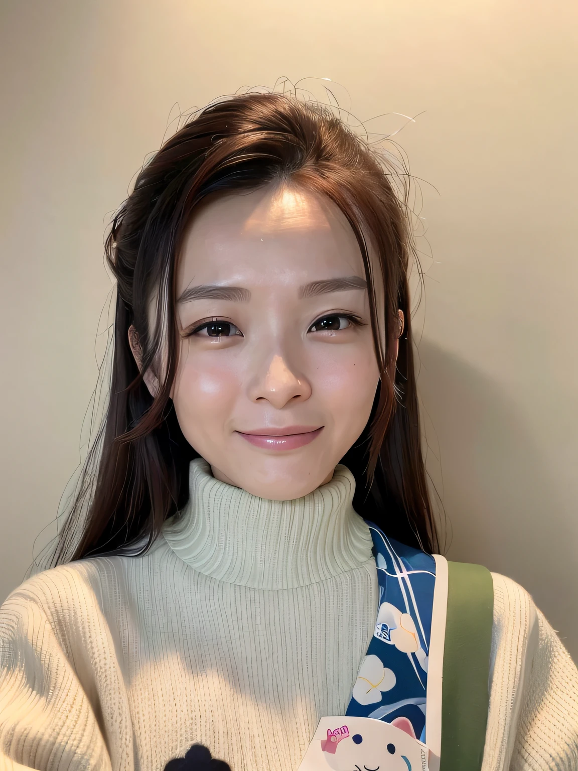 a close up of a woman with a smile on her face, wenfei ye, Zhang Wanting, xintong chen, xision wu, 2 7 years old, 2 8 years old, Lin Qifeng, 21 years old, headshot profile picture, chengyou liu, 2 2 years old, jaeyeon nam, Gemma Chen, young cute wan asian face