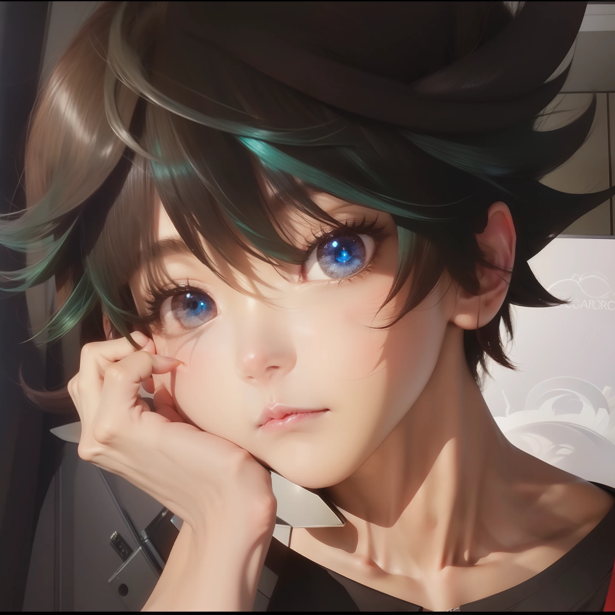 ember，Handsome，photorealestic