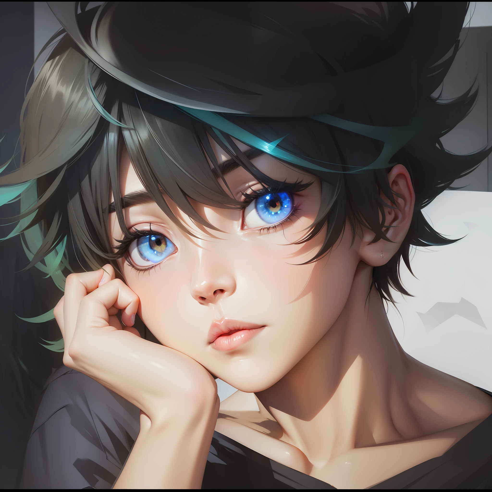ember,Handsome,photorealestic