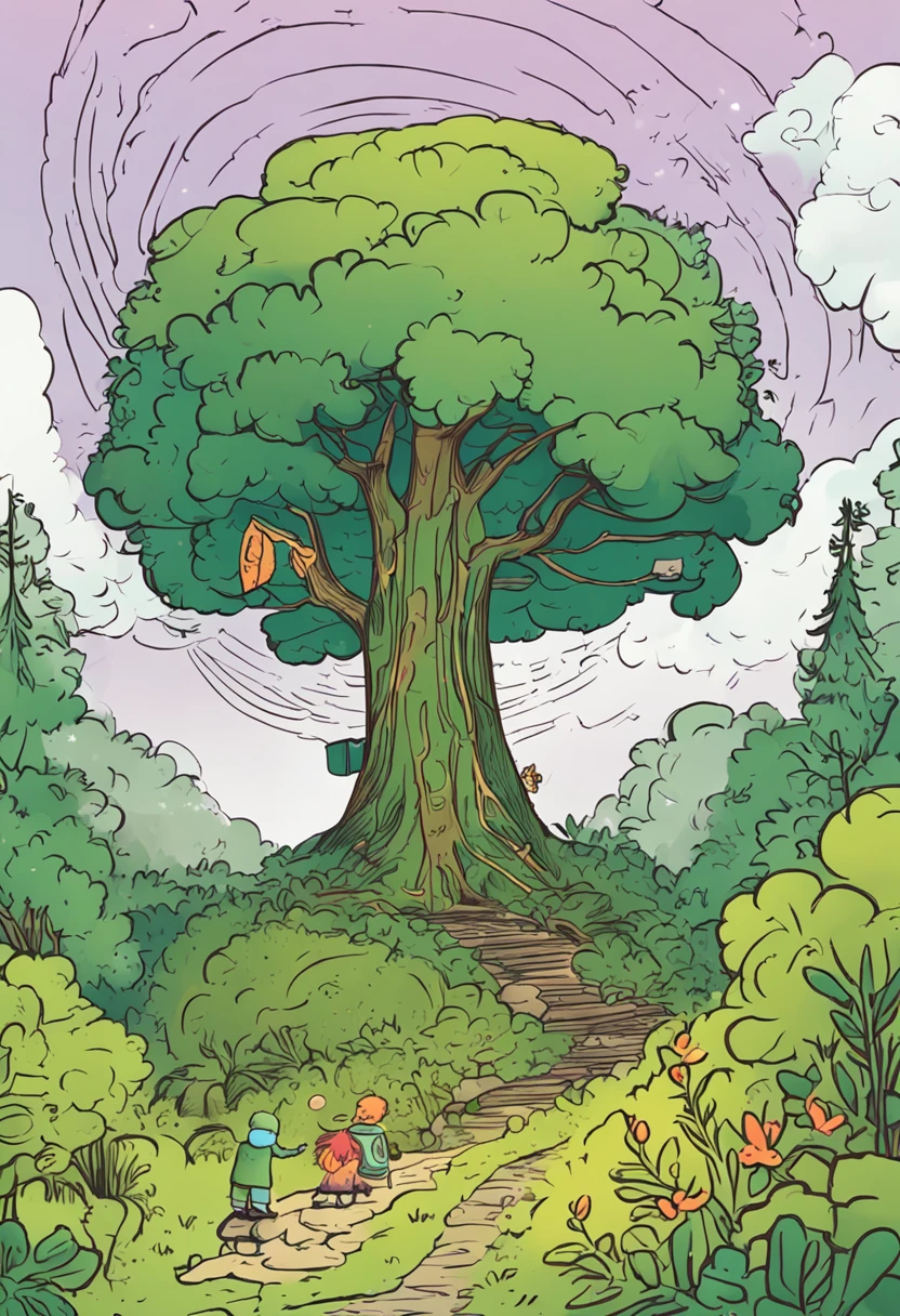 Once upon a time, in a lush, vibrant forest, there lived a tiny seed named Sammy. Sammy was no ordinary seed; he was full of dreams and determination. He wanted to become the tallest, most magnificent tree in the entire forest. Imagine a seed sammy and generate a Image with above prompt.