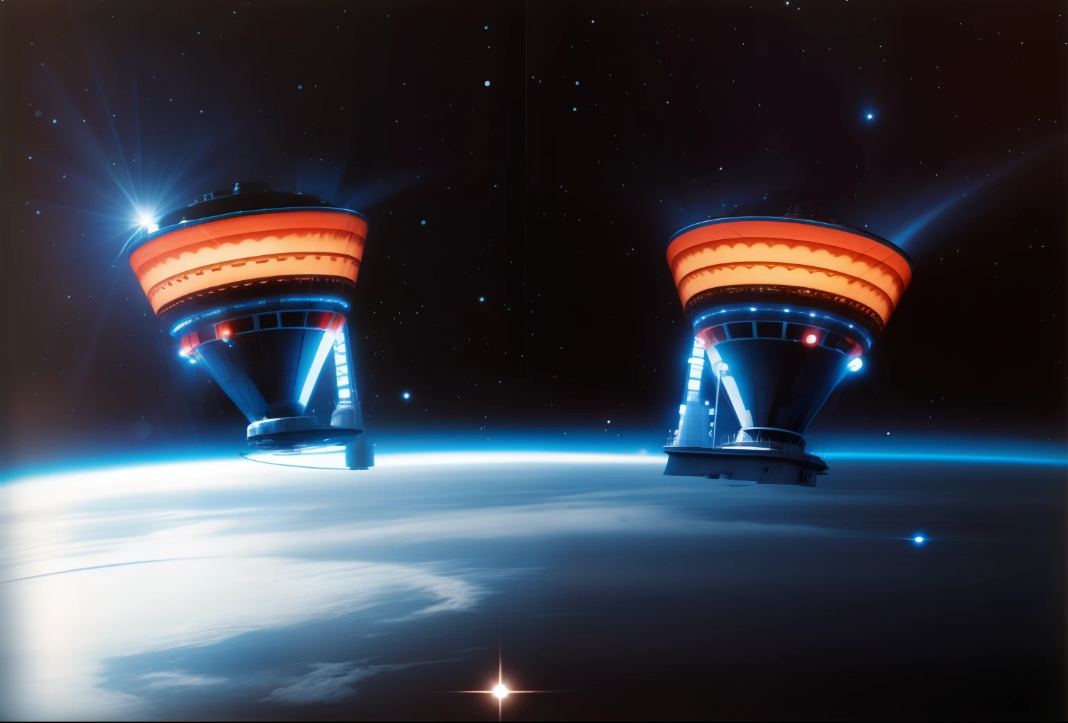 turbines, outer space