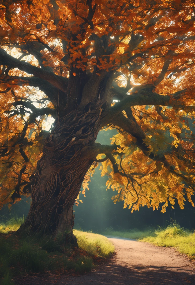 One sunny morning, as the birds sang and the wind whispered through the leaves, Sammy heard an older tree named Oakley laughing. "You?" Oakley chuckled, "You're just a small seed! How could you ever become a great tree?"