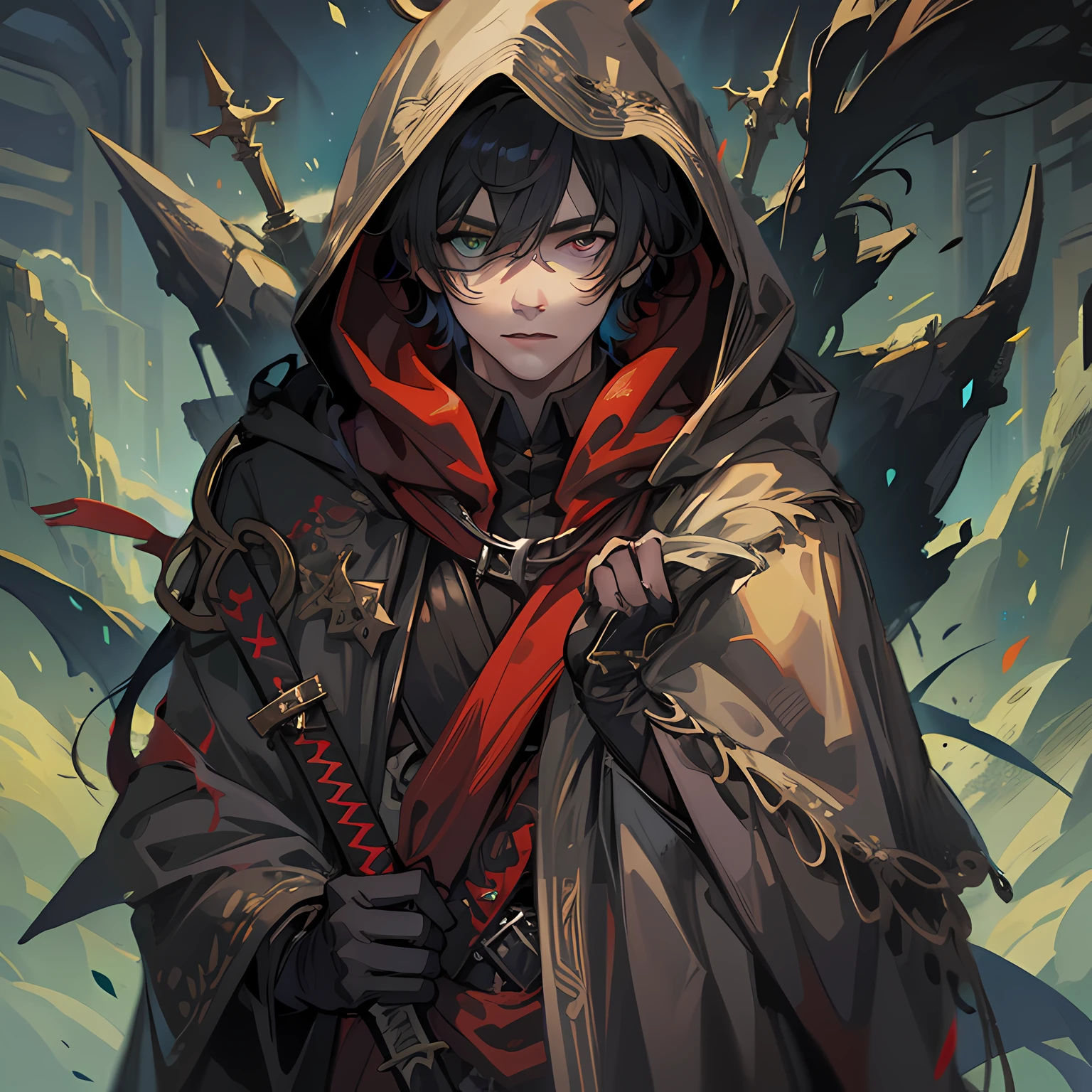 crimson eye