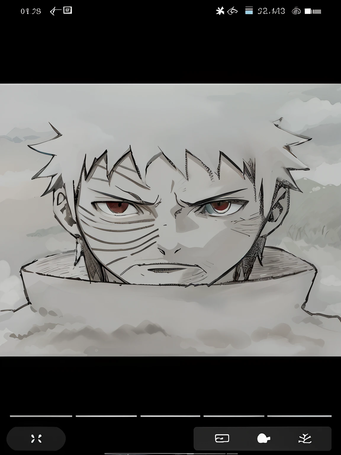 classify: safe, Grass, Black hair, Uchiha with soil, Muscular, Large chest, Soil, Male focus, 1 boy, tree, pointy hair, Outdoors, standing, sandals, Pants, rock music, arma, view the viewer, Bush, Daytime, Closed mouth, ninjartist, full bodyesbian, Cloud, Nature, Two...
