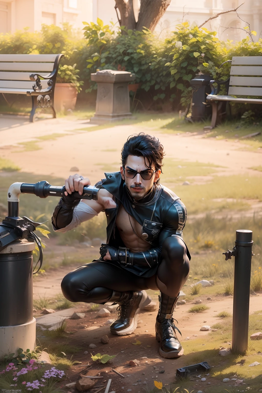 with real face change this photo into krrish