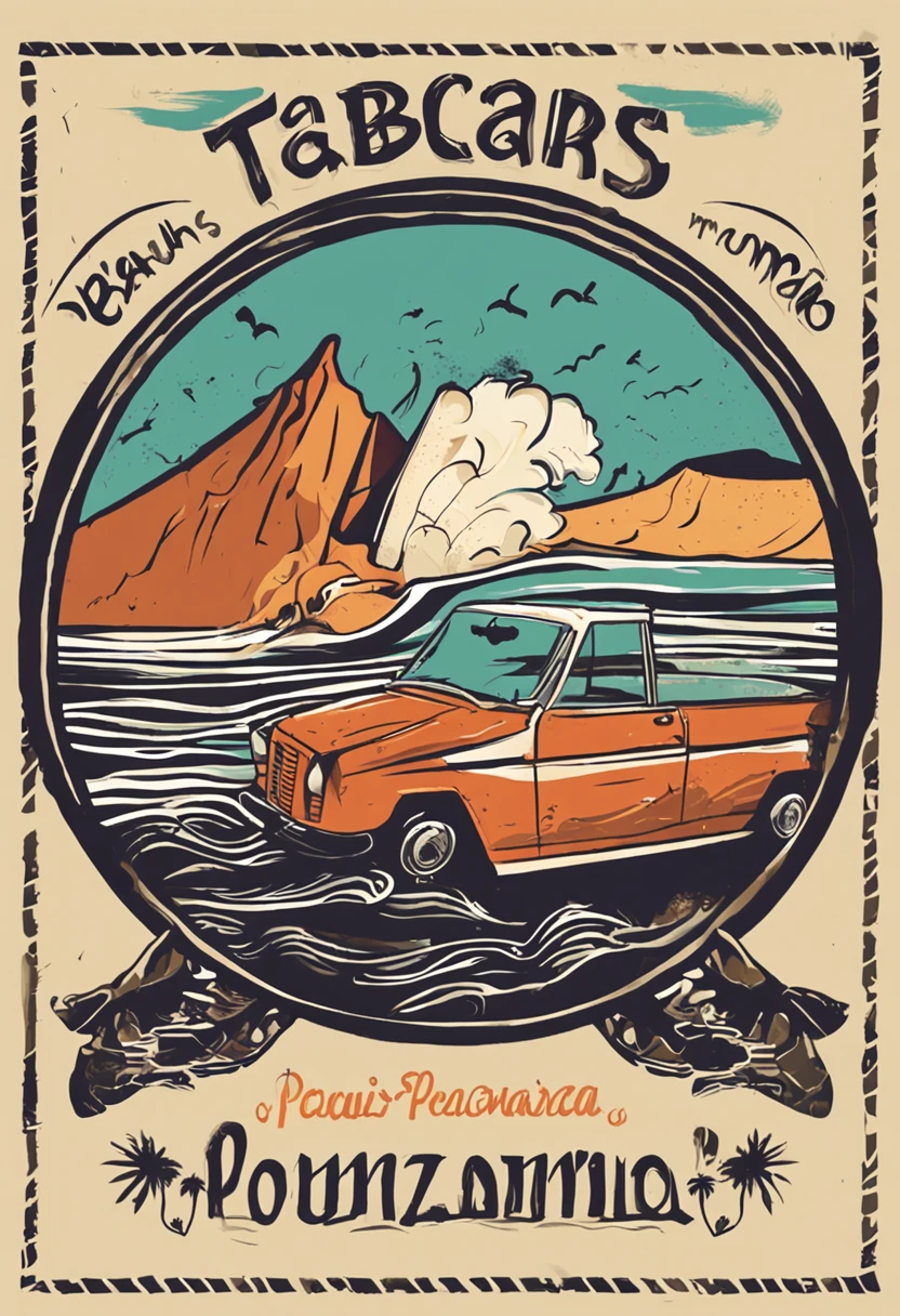 logotipos para tabacaria relacionada a praia de maresias com o nome SurfSmoke Shop e o logo tipo da empresa Praia na Ponta dos Dedos