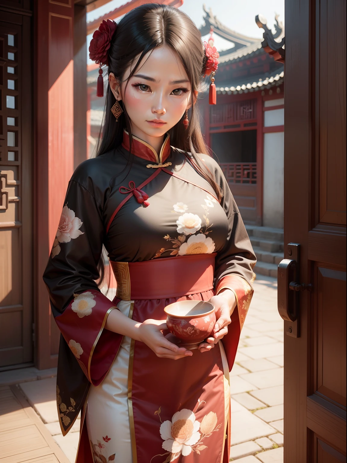 woman, China, ancient, traditional