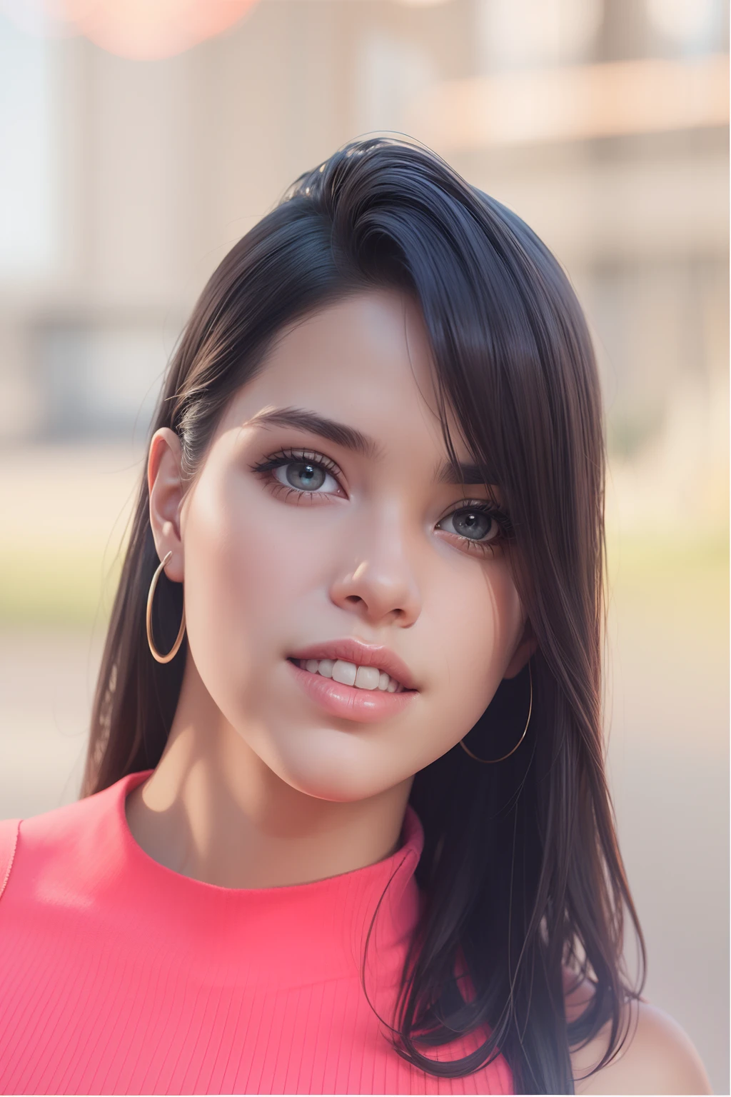 Beautiful Latin , 28 anos de idade , em vestido rendado, doce e inocente, menina bonita, pose suave calma, beautiful and lovely, foto fofa fotorrealista, foto, obra-prima, realista, realismo, fotorrealismo, alto contraste, photorealistic digital art trend in Artstation 8k HD high definition detailed realistic , detalhado, textura da pele, hiper detalhado, textura realista da pele, armadura, melhor qualidade, ultra high-resolution, (fotorrealista: 16.9), alta resolução, detalhado, foto crua, sharp re, by lee jeffries nikon d850 film stock photography 4 kodak camera portra 400 lens f1.6 colors rich hyper realistic texture dramatic lighting irrealengine trending on artstation cinestill 800,