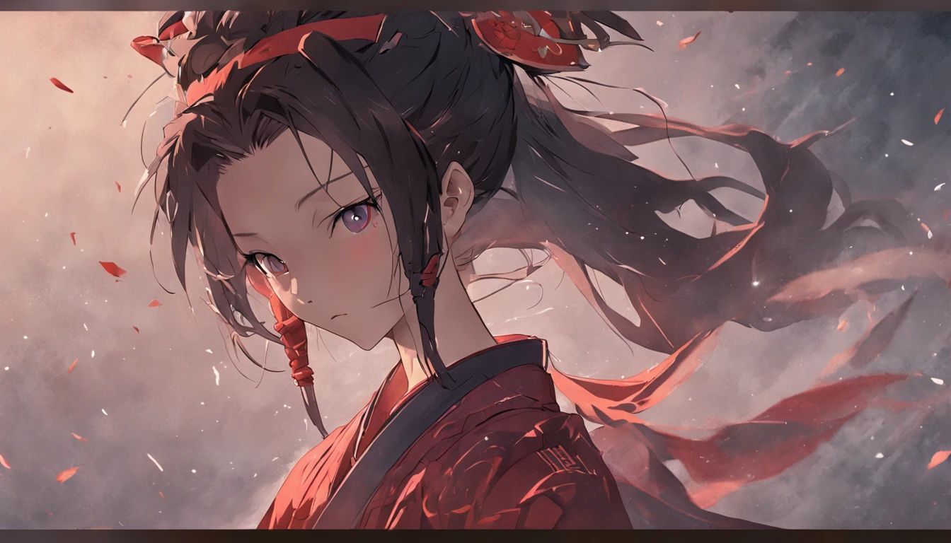 Chinese Taoist female samurai,8k wallpaper,Hanfu,超高分辨率,xiuxian,face repair