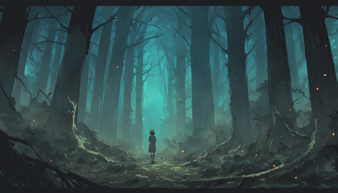 dark forest, horror