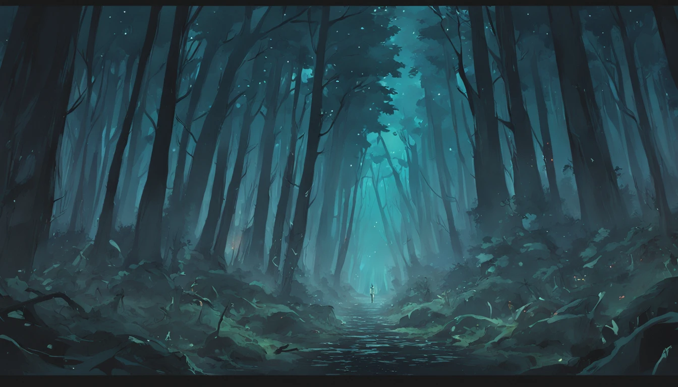 dark forest, horror