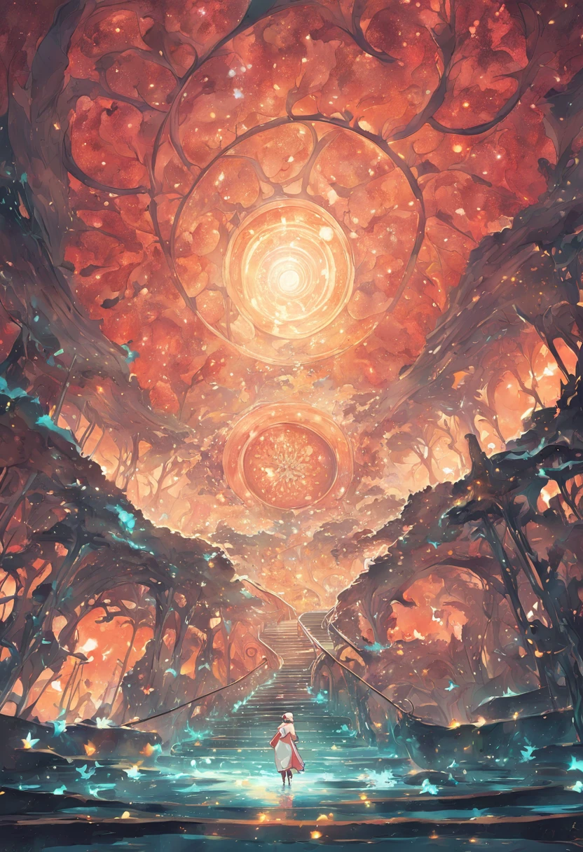 "Amazing Linux fractal with incredible details and beautiful color palette. The complexity of the shapes and patterns in this artwork is captivating. Show me an ethereal landscape with bright shades and radiant light that showcases the beauty of Linux."