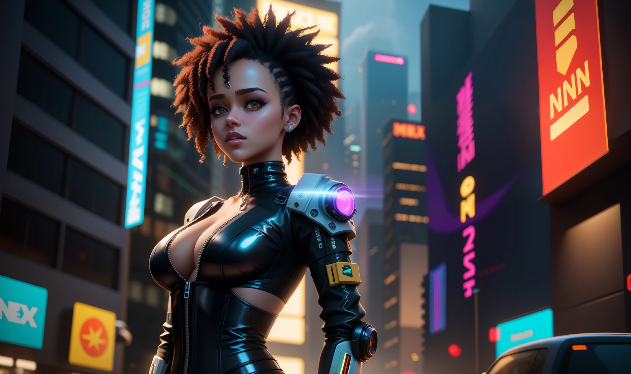 Nathalie emmanuel with black latex corset posing in a city, menina de anime cyberpunk feminino, Cyberpunk 2 0 e. o modelo menina, 3 d render arte do caractere 8 k, Ross Tran 8 K, modelo bonito da mulher cyberpunk, Jet Black Haired Cyberpunk Menina, cyberpunk menina bonita, garota anime cyberpunk, arte digital do anime cyberpunk, menina em mecha cyber armor