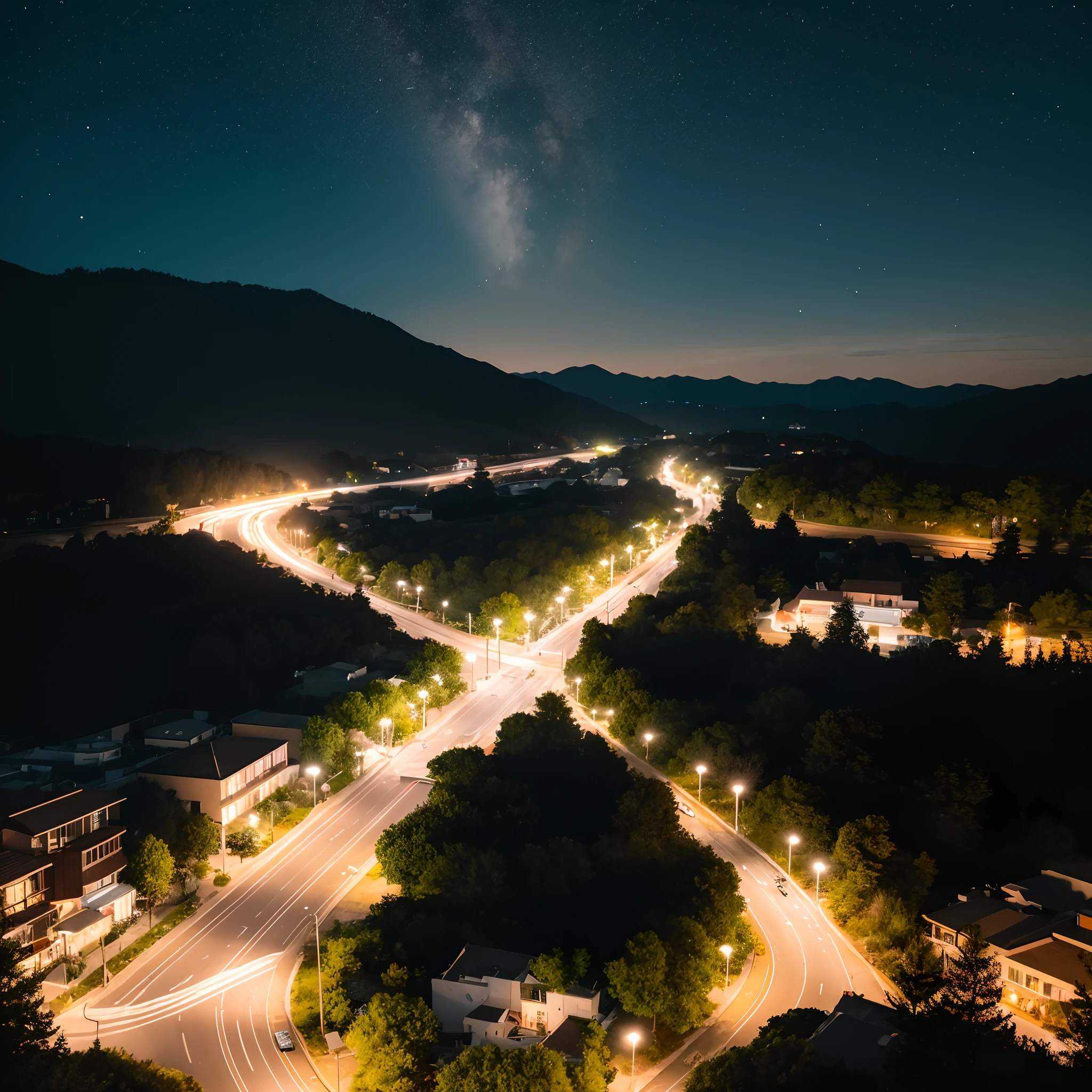 Night landscape