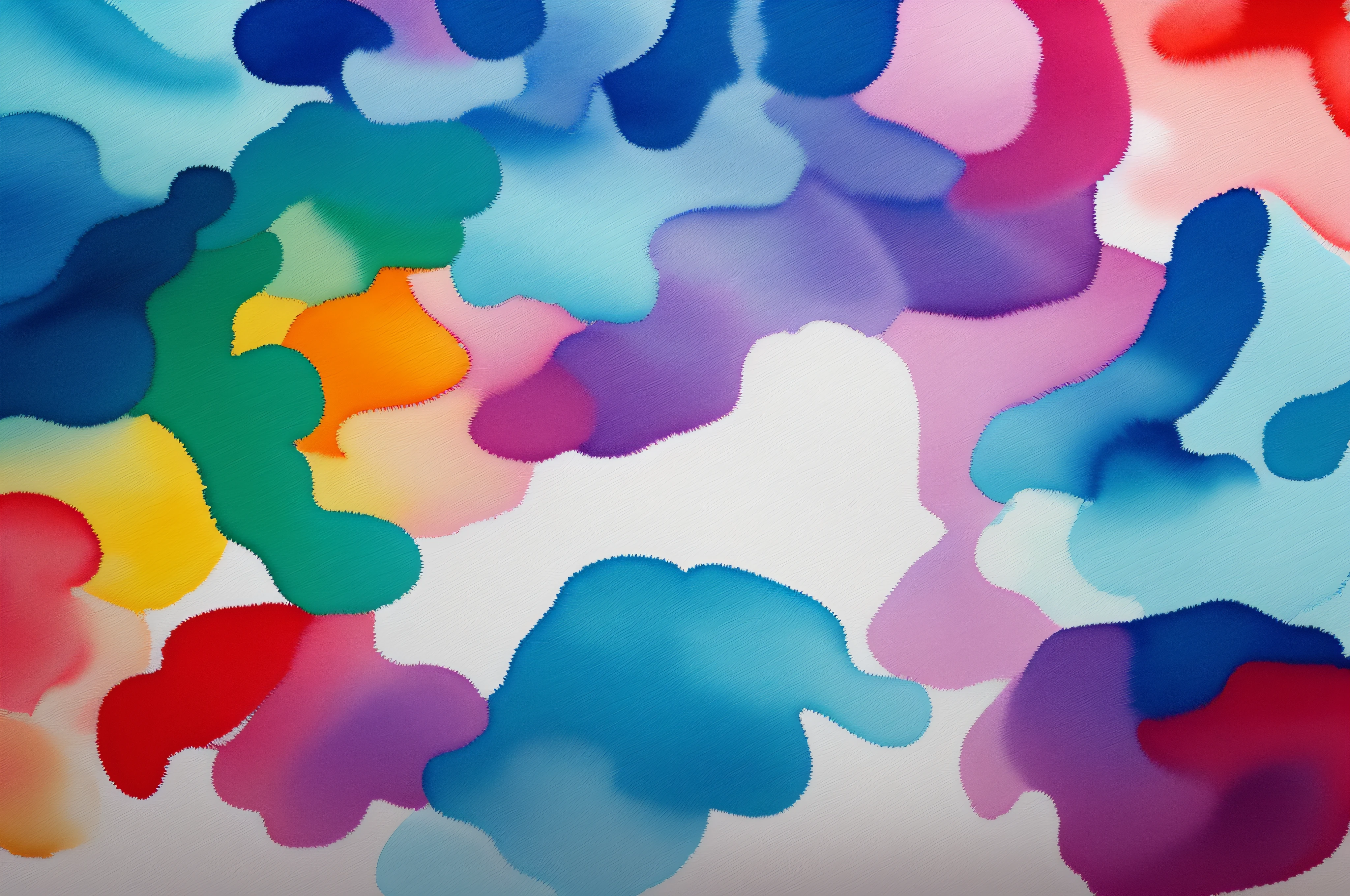 Watercolor stain on a transparent background