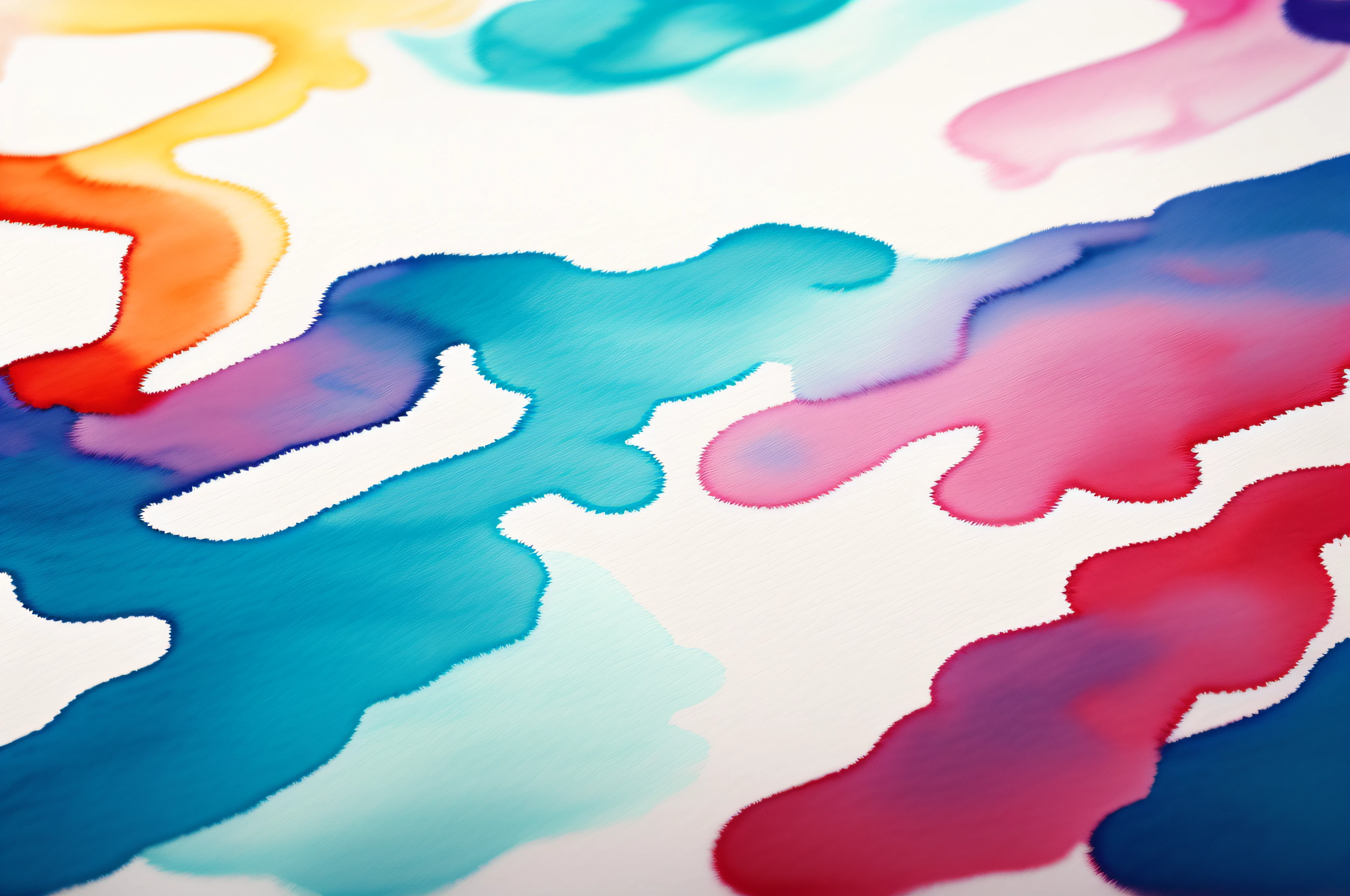 Watercolor stain on a transparent background
