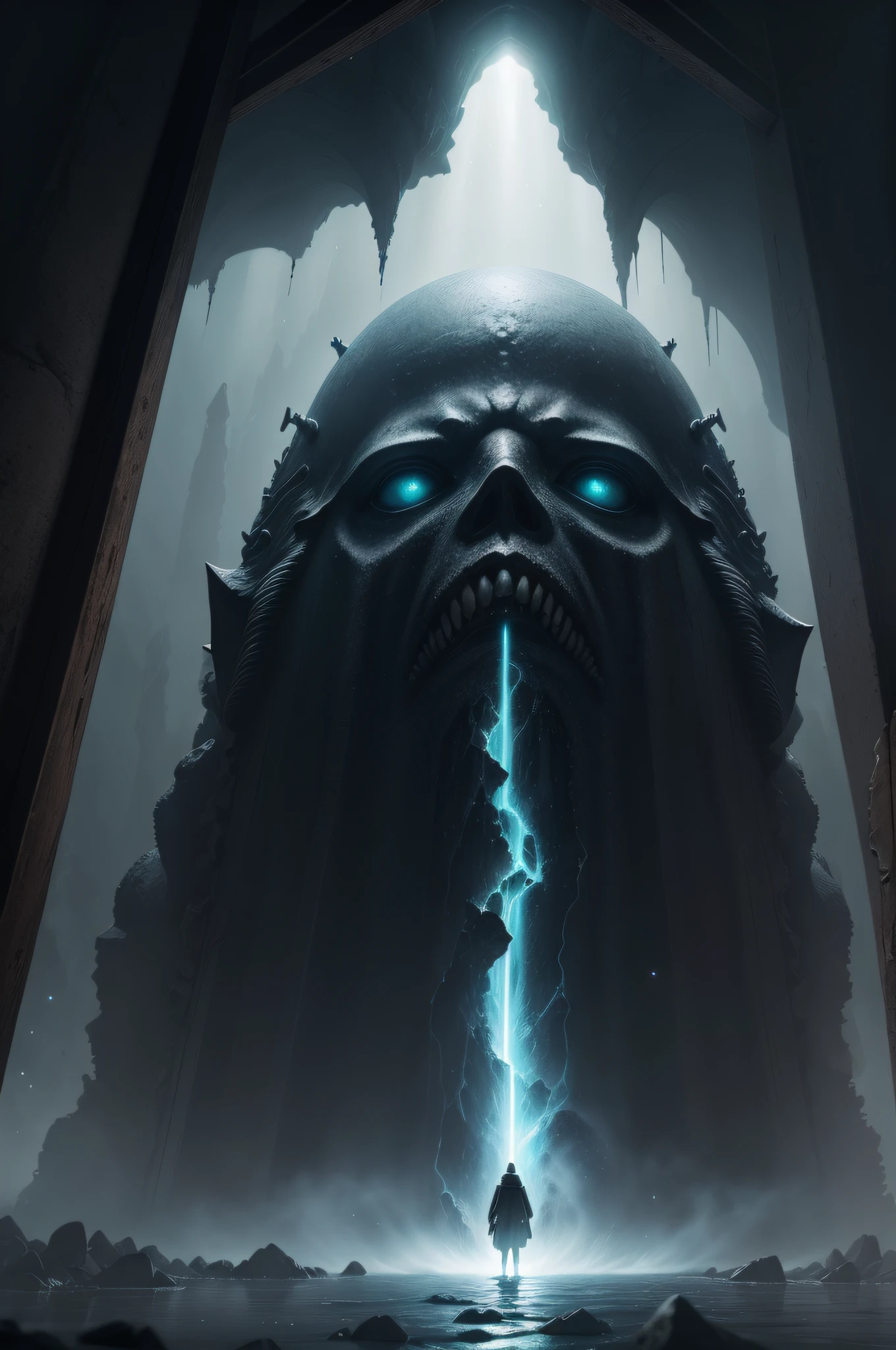 Prompt: Create images inspired by a video about H tales.P. Lovecraft.

Roteiro:
[introduction]
Narrador: Greetings to all lovers of mystery and the supernatural! Hoje, We invite you to venture into a universe of incomparable horror, through the immersive tales of H.P. Lovecraft. Prepare for a journey that will challenge your understanding of reality.

[Cenas evocativas intercaladas com trechos de contos]
Narrador: Before we dive into the dark pages of Lovecraft, It is crucial to understand the author's legacy. Howard Phillips Lovecraft, nascido em 1890, is widely recognized for its unique contribution to the horror genre. His narratives explore humanity's insignificance in the face of indomitable and unknown cosmic forces.

[Abordando "O Chamado de Cthulhu"]
Narrador: In the midst of Lovecraft's works, "O Chamado de Cthulhu" emerge como uma das joias mais brilhantes. Neste conto, somos apresentados ao culto do grande Cthulhu, a millennia-old entity that rests in the depths of the ocean. As the protagonists investigate this obscure worship, discover horrors that defy any human understanding.

[Explorando "Nas Montanhas da Loucura"]
Narrador: "Nas Montanhas da Loucura" transports us on an expedition in Antarctica, where we unravel terrifying secrets of an ancestral civilization. A busca pelo conhecimento proibido culmina em uma luta desesperada pela sanidade, as the abominations of the past awaken to life.

[Mergulhando em "A Sombra Sobre Innsmouth"]
Narrador: Em "A Sombra Sobre Innsmouth", We witness a traveler's journey to a coastal city filled with dark secrets and hybrid inhabitants. As he unravels the layers of mystery, discovers his own connection to the sinister lineage of the place.

[Conclusion]
Narrador: Assim, nossa jornada pelos contos profundos e inquietantes de H.P. Lovecraft chega ao fim. Seu legado nos recorda que, no vasto cosmos, Humanity is only a small light in m