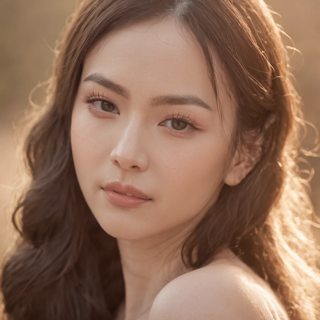 tmasterpiece,best qualtiy,8K,Delicate facial features,ChineseGirl,grieves,weeping,gentlesoftlighting,the sunset