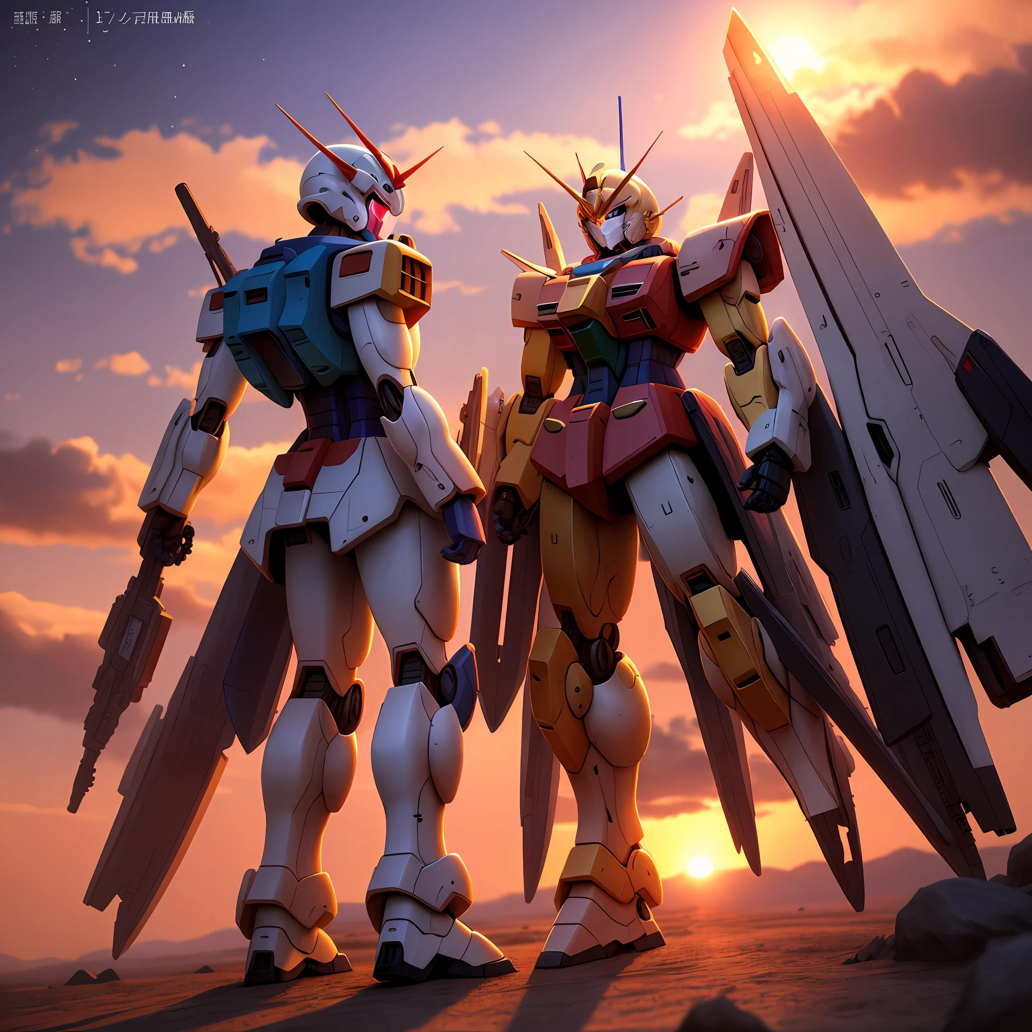 Gundam sunset clear
