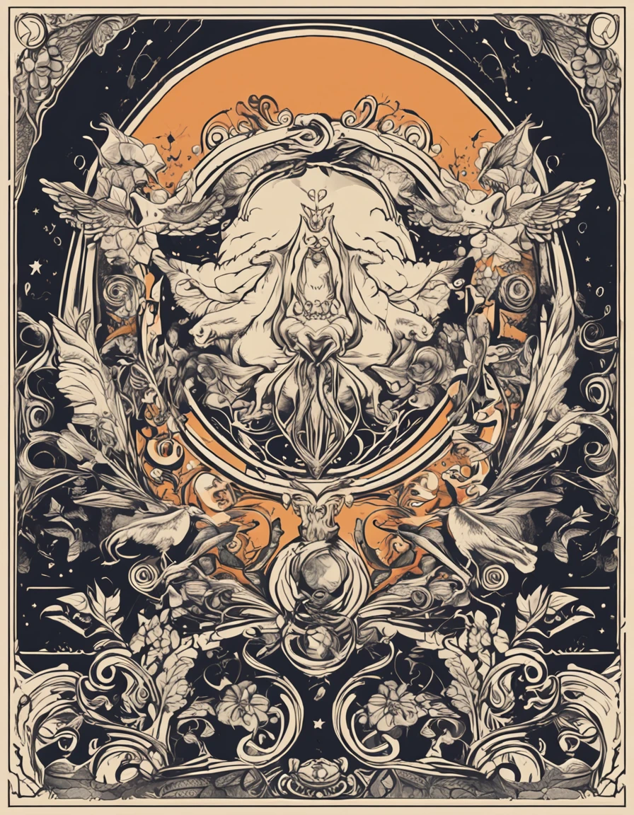 T-shirt vector printing , anjo celestial 1:1 , Arte em estilo grego ,fundo preto ,Arte PNG