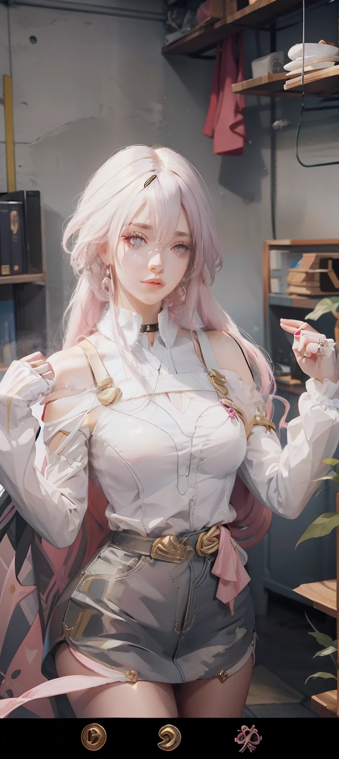 A stunningly lifelike portrait captures a 26-year-old fashion model girl with beautiful European features. She is adorned in a high-end fashion outfit, set against a dramatic background. The image, exudes cinematic colors and a photographic style. Every detail of her appearance is meticulously executed, showcasing her elegance and allure. The overall composition is a true masterpiece, elevating the beauty and sophistication.