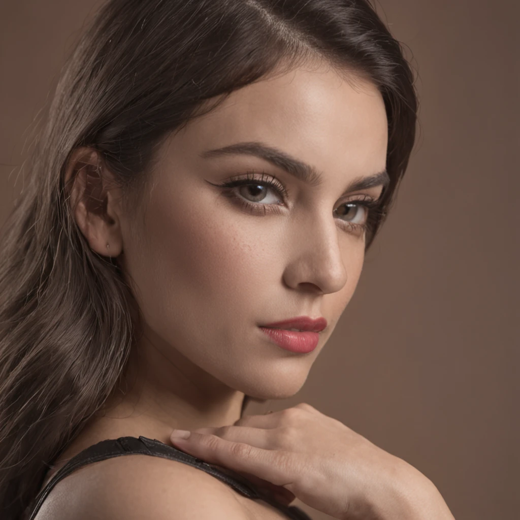 reyna do valorant sentada com uma pose sexy