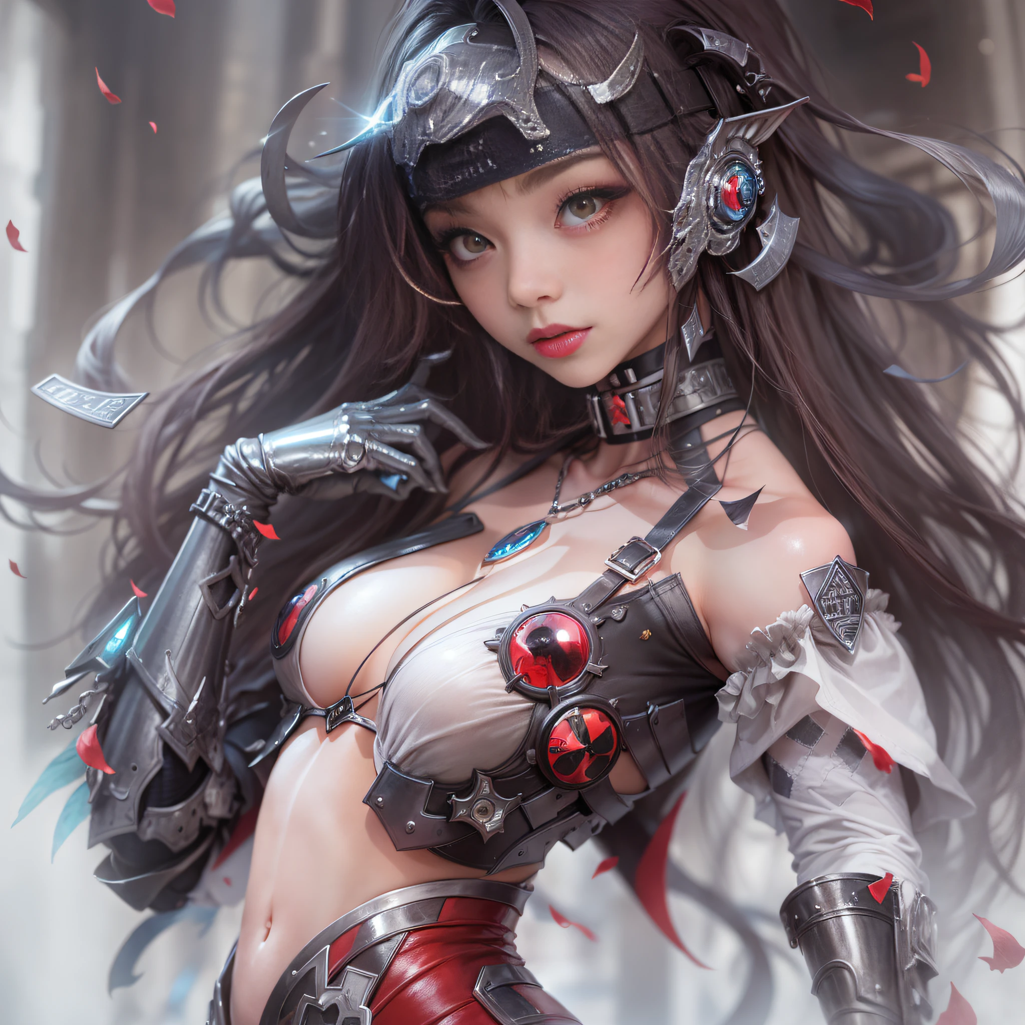 ((​masterpiece:1.4)、(top-quality:1.4)、(reallistic:1.7))、Dirty pair、Sexy duo、Super sexy daughter、Super beautiful girl、((2girls:1.4))、Shiny natural skin texture、Glossy luxury latex、Luxury Latex Bodysuit、By Luis Royo、age19、Super Ultra Ultra Bikini、(Two arms:1.4、Two legs:1.4)、(perfect anatomia:1.4)、(Perfect female body:1.4)、Portrait photo of a girl、Soft front light、beautiful countenance、kawaii faces、Beautiful udder、Beautiful ass、A detailed eye、Draw eyes clearly and beautifully、beautidful eyes、Narrow waist、Raw photo、red-lips、Red boots、a choker、a necklace、耳Nipple Ring、1 screen display、City of the Future