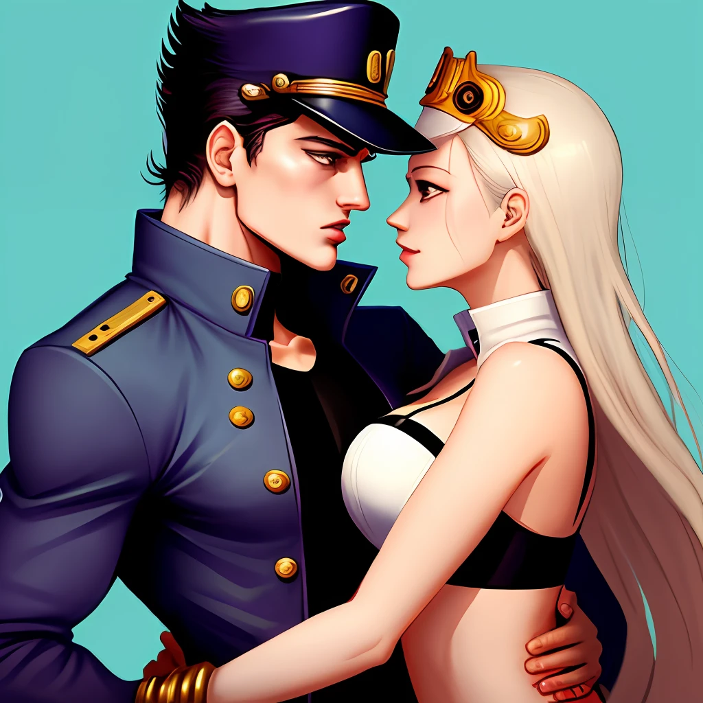 Jotaro Kujo, who is mating with Reim