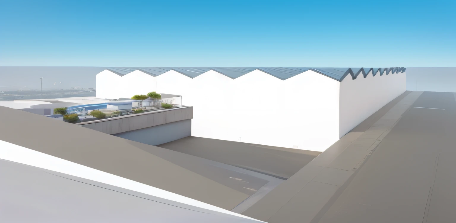 arquitetura, renderizado, paisagismo, futurista, realistic sky, jardim aberto, ruas, carros, pessoas, passaros, sol, fotografia