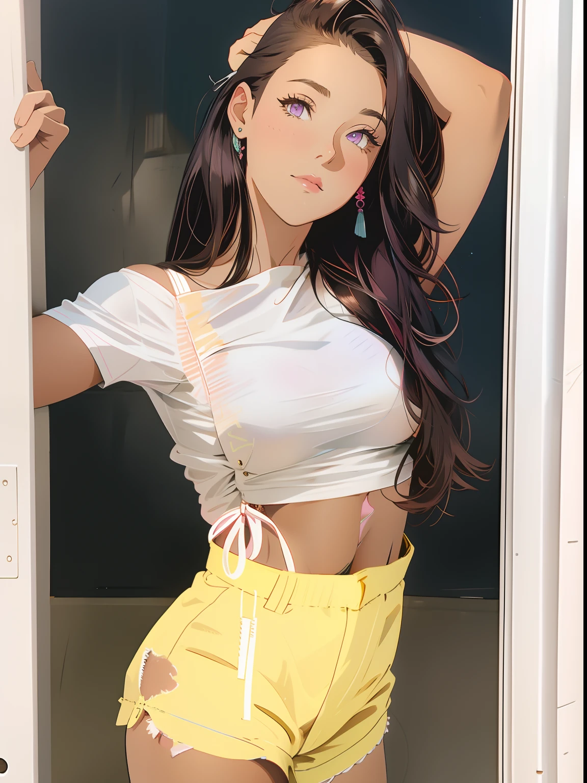 pink eyes