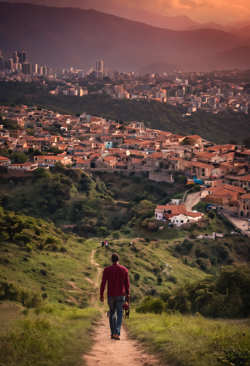 eu preciso de uma foto de um homem, sem ser sexy, de muletas, andando na rua.