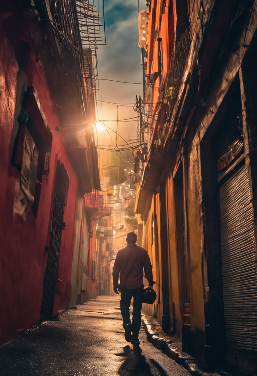 eu preciso de uma foto de um homem, sem ser sexy, de muletas, andando na rua.