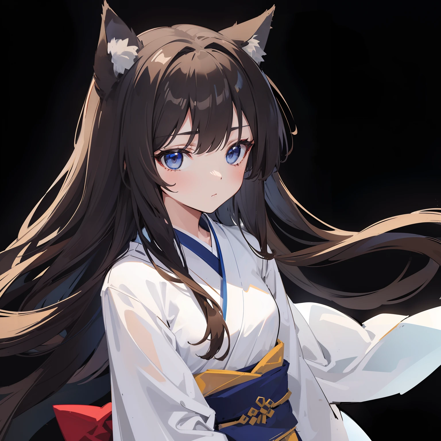 (8k, RAW photo, photorealistic:1.25),1girl, looking at viewer, best quality, (upper body:1.2),depth of field,cat ears,animal ear fluff, (kimono:2.5) ,ultra highres,caustics, Broad lighting, natural shading, (late at night:1.3),   <lora:blaze:0.8>