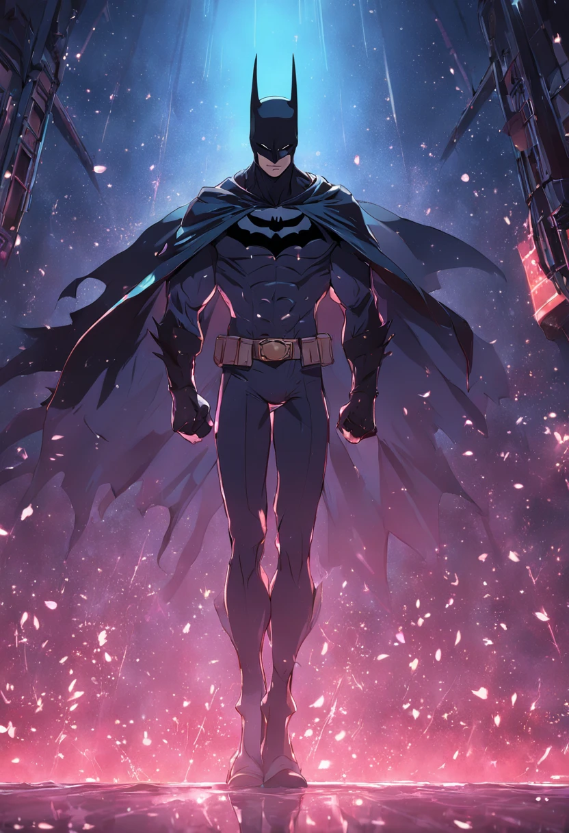 Batman DC. anime, HD, minimal details, poseable, corpo completo, 8k