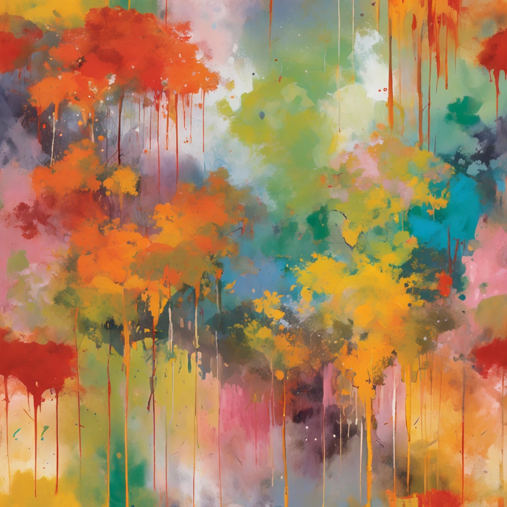 Detalhes intrincados da pintura das florestas japonesas, por Range Murata, galaxy in background, nuvem, Cores vivas, alto contraste, montanha, arte da linha vetorial, Destaques Laranja, trending on pixiv, Anime Concept Art, Stick, Tapete, alta qualidade, Borda a Borda, Sanskrit