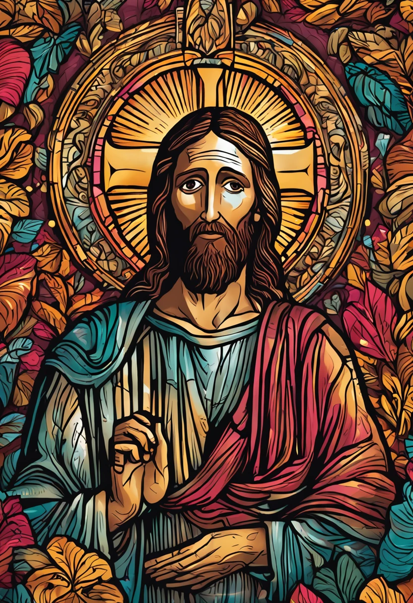 criar imagens de jesus em 8k