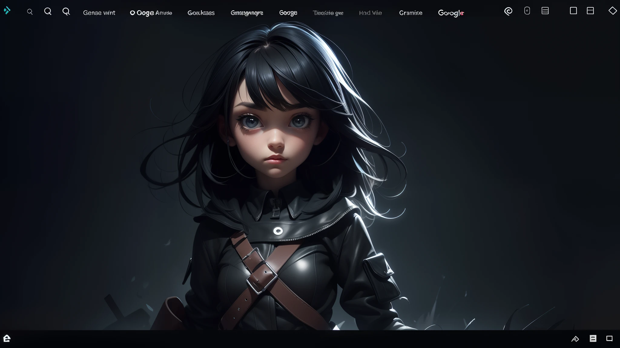 only background theme dark for google chrome