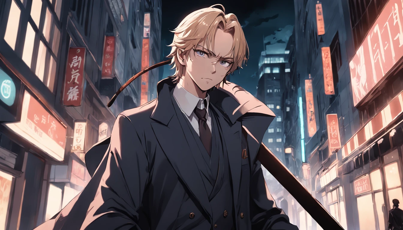 manga style, manga , manga , manga , manga , manga , manga , no background, character sheet, there is a man in a black suit and a long coat holding a cane, epic and classy portrait, noir film world character design, high detail iconic character, character full body portrait, ( ( character concept art ) ), 3 d render character art 8 k, full body character portrait, amazing 8k character concept art, style of marcin blaszczak, full entire body fun pose, fullbody dynamic poses, dynamic poses, different poses, various action poses