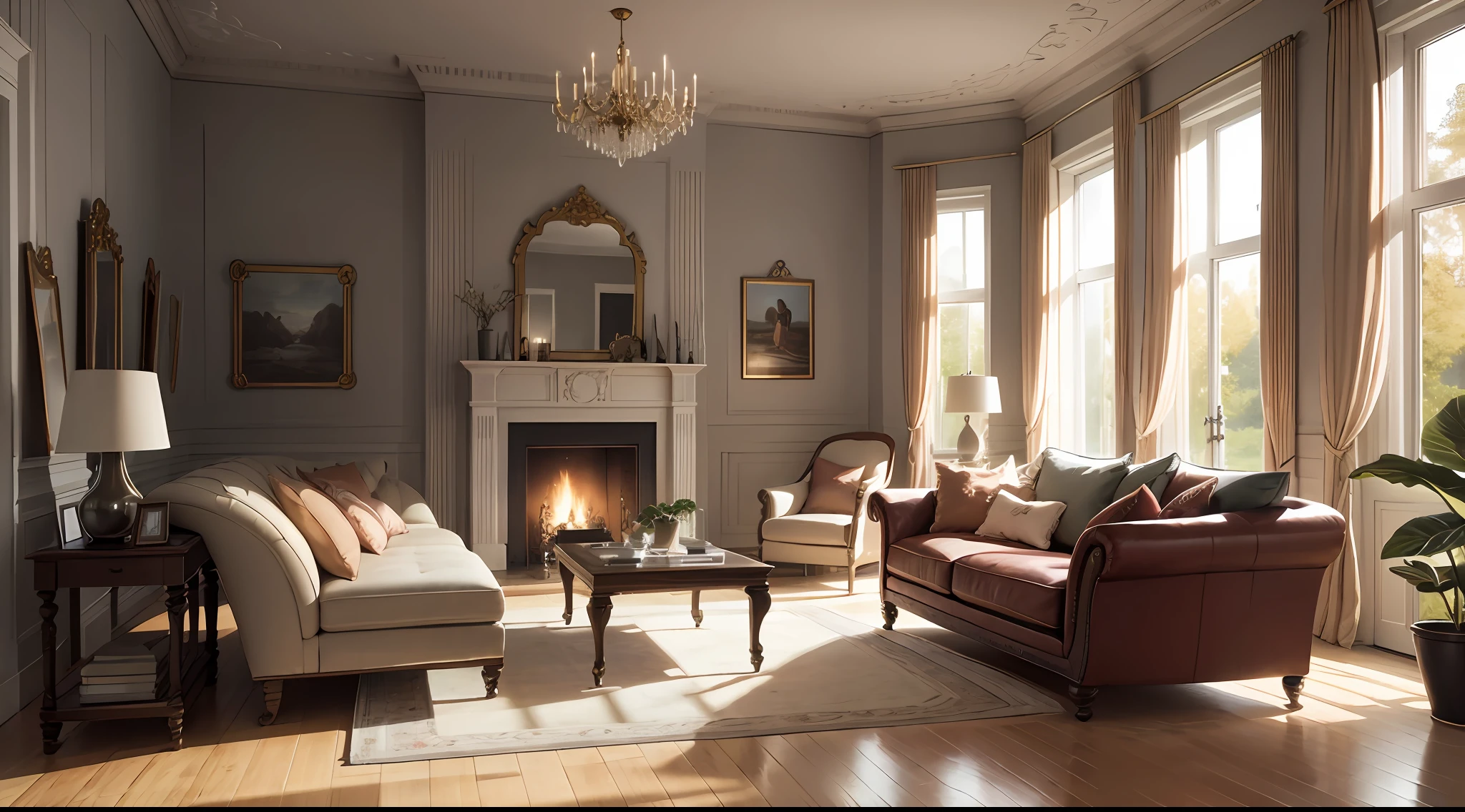 Interior design of a living room, Sandra espinet
