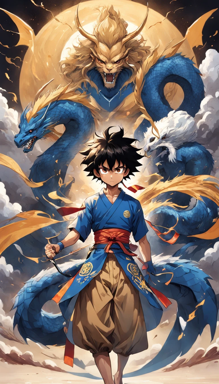 design de camisetas, Ultra color illustration, arte do centro, fierce dragon background, Afuro Samurai) is a Japanese independent seinen manga (dōjinshi) criado por Takashi Okazaki, Samurai_ (Anime Samurai afro), arma, 1homem 38 anos, sozinho, Foco masculino, espadin dourado, remarkable and envied, espada entregue para os alunos formados na escola naval, Educational institution of the Navy of Brazil, escala de cinza, Blue clothing with symbol of the flag of Brazil, cabelo afro, manly, feroz, propriedade, cicatriz no rosto, parte superior do corpo, incrivelmente forte, Rita Rossweisse, Gothic colors, climate of tension and terror, Artlista_Mililitro,estilo Samurai, Estilo de tinta, Sketch style, hand-painted lines , Linha de borda, marca de tinta, pencil line, vivid colors, super realistic, pele texturizada, Focus on the round face and the mathematical formulas in the background.