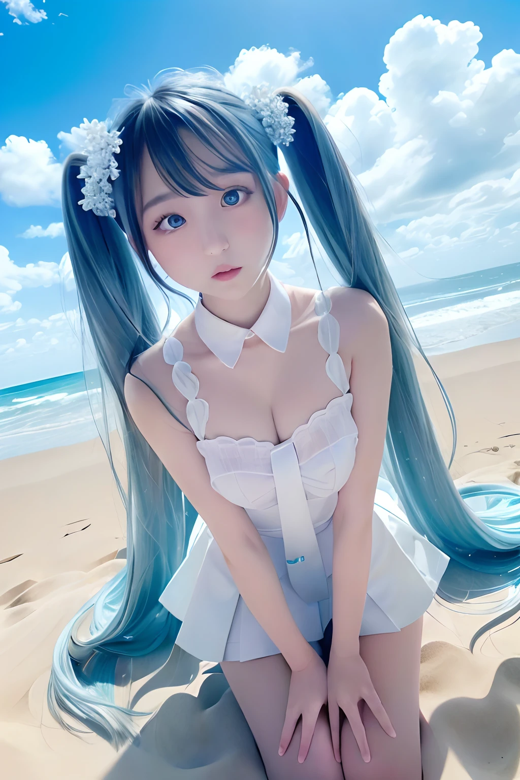 white panyhose,left hand holding a toys,lace miniskirt,lace sexy pants