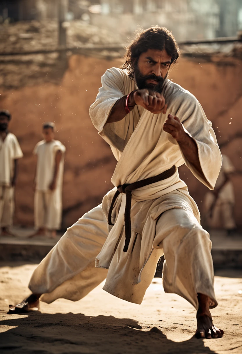 Capoeira, Conflict Averted by Vinda
Keywords: Mestre Bimba's disciples, approaching, defensive stance, intervention, delay, anticipation.
